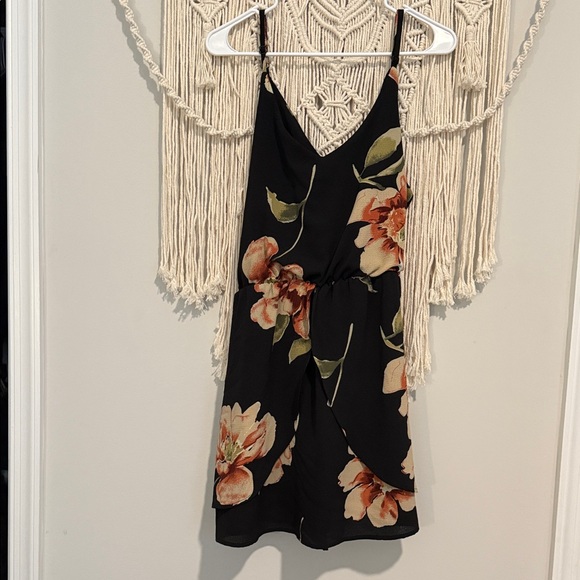 Zanzea Black Floral Dress - Picture 1 of 3